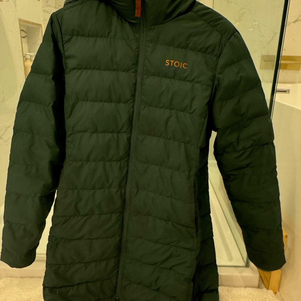 Stoic Tan Puffer Jacket